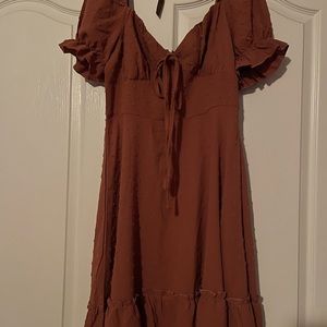 A pink dress, never worn